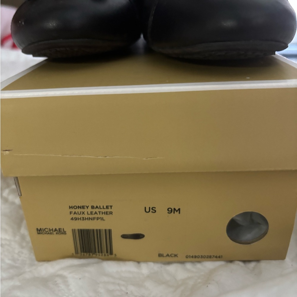 Michael Kors Black Honey Ballet Flats